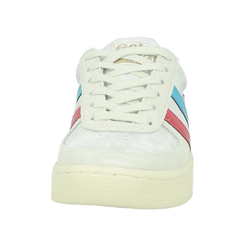 Gola femme grandslam shimmer flare blanc1349701_4 sur voshoes.com