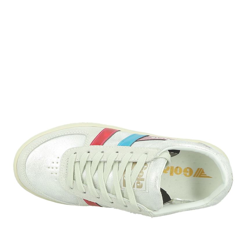 Gola femme grandslam shimmer flare blanc1349701_6 sur voshoes.com