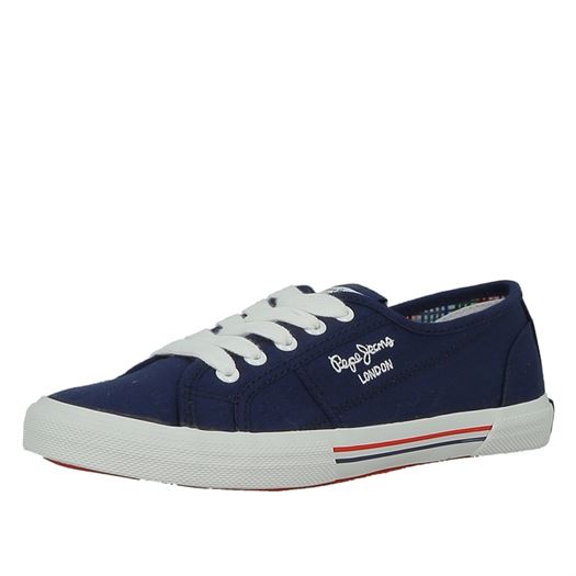 Pepe jeans femme aberlady ecobass bleu1350201_2 sur voshoes.com