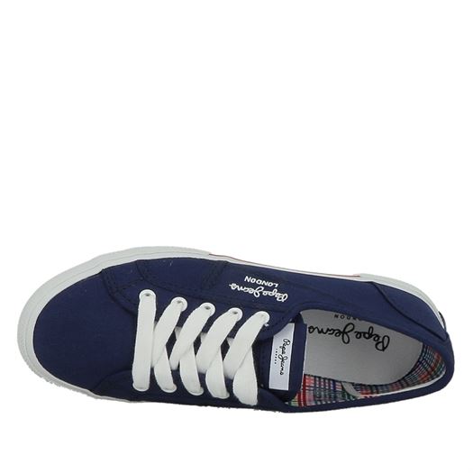 Pepe jeans femme aberlady ecobass bleu1350201_4 sur voshoes.com