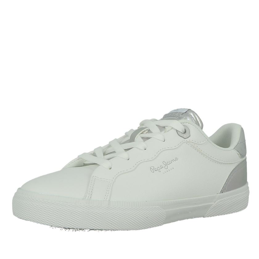 Pepe jeans femme kenton supra blanc1350301_2 sur voshoes.com