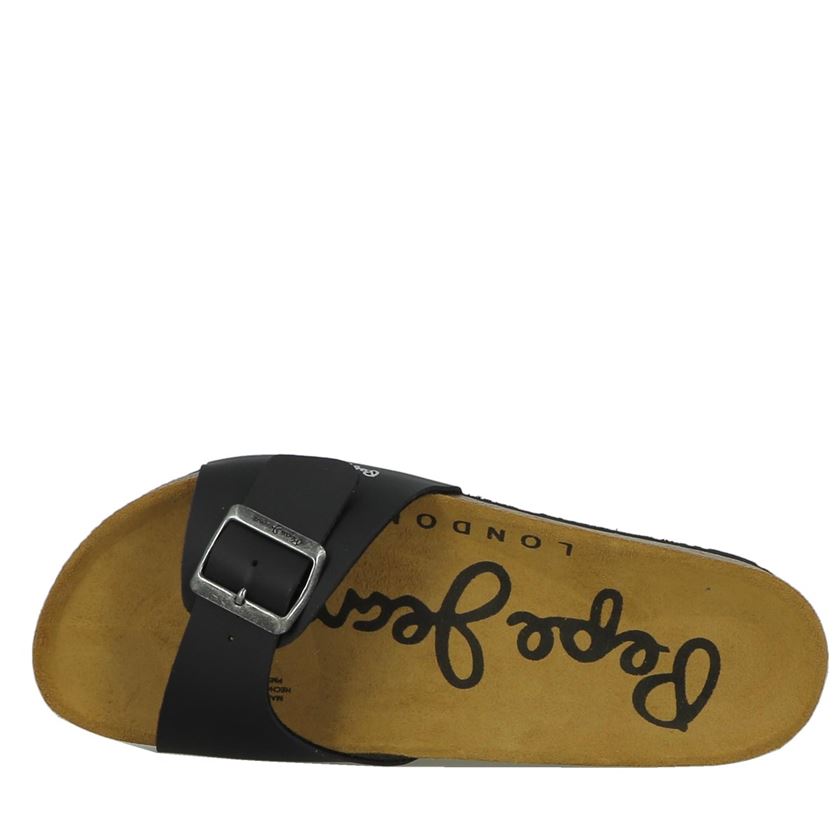 Pepe jeans femme oban basic lfr noir1350401_5 sur voshoes.com