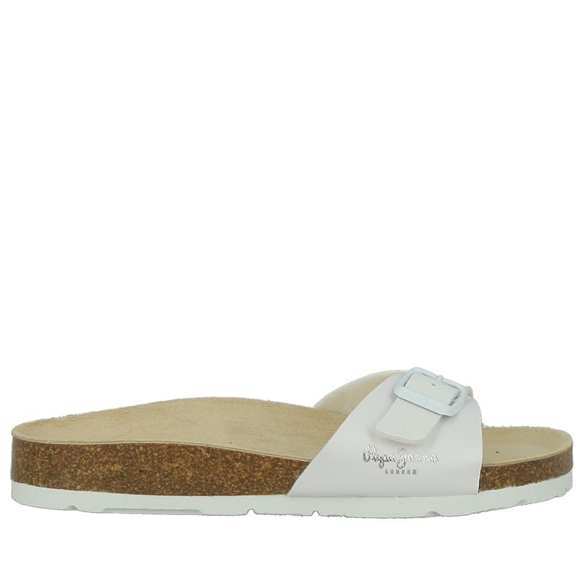 femme Pepe jeans femme oban basic lfr blanc