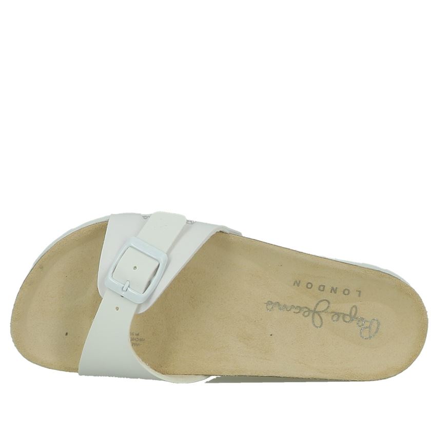 Pepe jeans femme oban basic lfr blanc1350402_5 sur voshoes.com