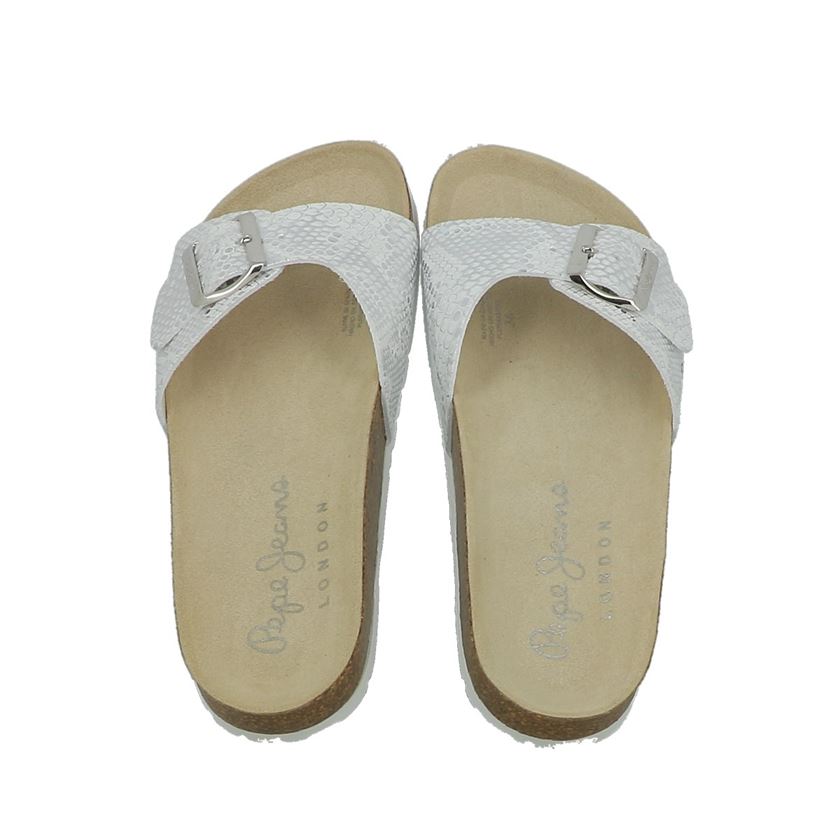 Pepe jeans femme oban asi lfr argent1350601_4 sur voshoes.com