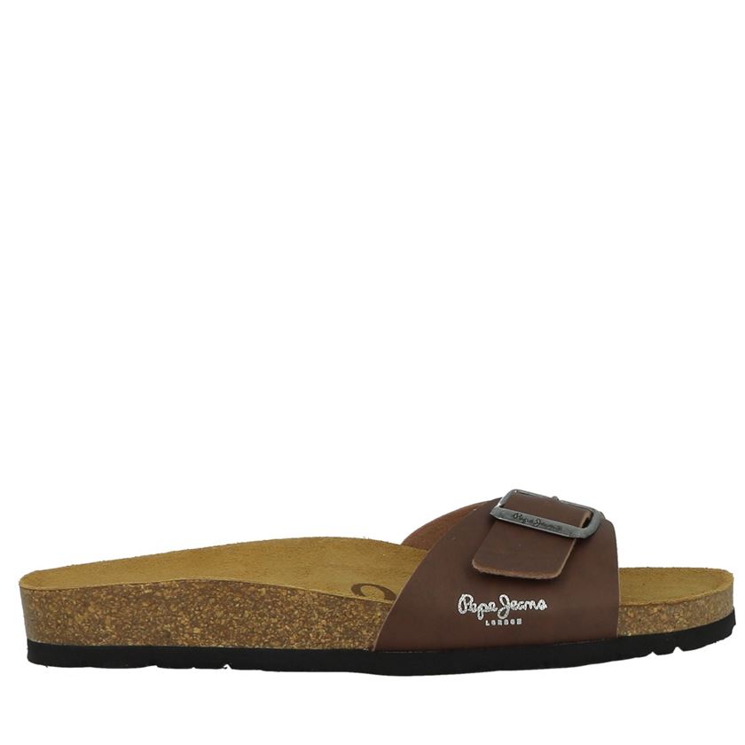 Pepe jeans homme bio basic marron1350802_2 sur voshoes.com