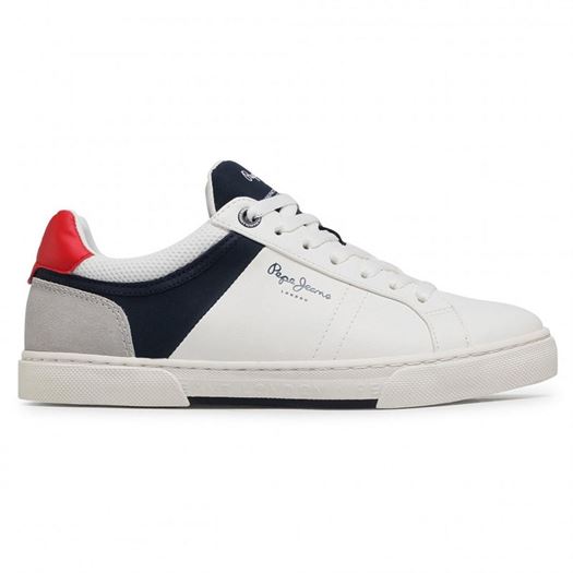 homme Pepe jeans homme rodney sport blanc
