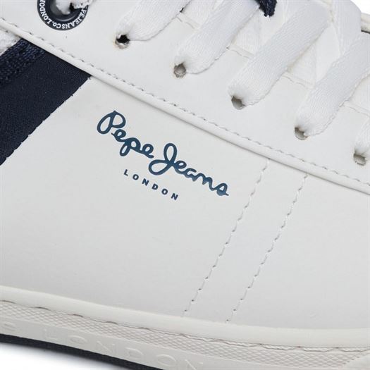 Pepe jeans homme rodney sport blanc1351301_4 sur voshoes.com