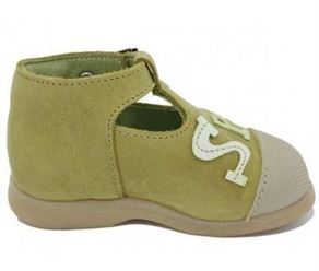 Little mary fille little mary   chaussures cuir sportif jaune1354501_3 sur voshoes.com