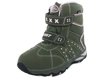 Bm footwear fille neige sumotex vert1360101_2 sur voshoes.com