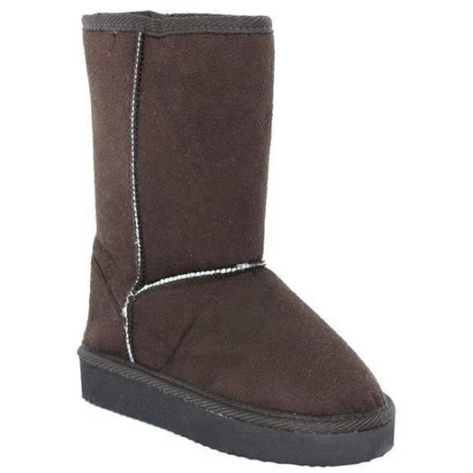 Toscania fille toscania   bottes fourrees hiver tara marron1360701_2 sur voshoes.com