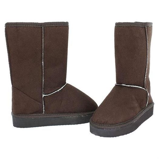 Toscania fille toscania   bottes fourrees hiver tara marron1360701_4 sur voshoes.com