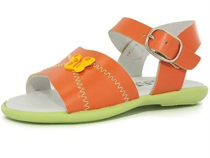 Boleta fille boleta    sandales cuir enfant fille 7622 orange orange1363001_2 sur voshoes.com