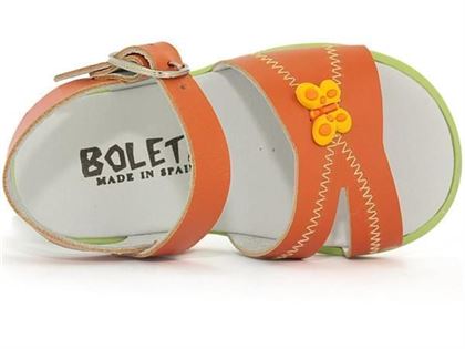 Boleta fille boleta    sandales cuir enfant fille 7622 orange orange1363001_5 sur voshoes.com