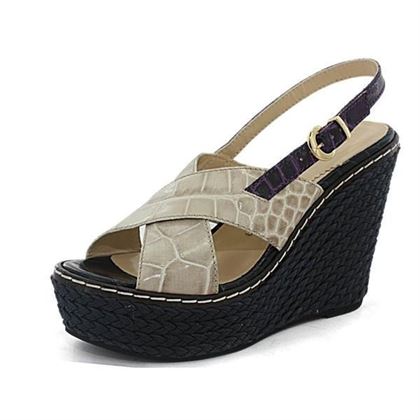 Emporio armani ea7 femme compensa beige1364401_2 sur voshoes.com