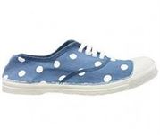 femme Bensimon femme pois bleu