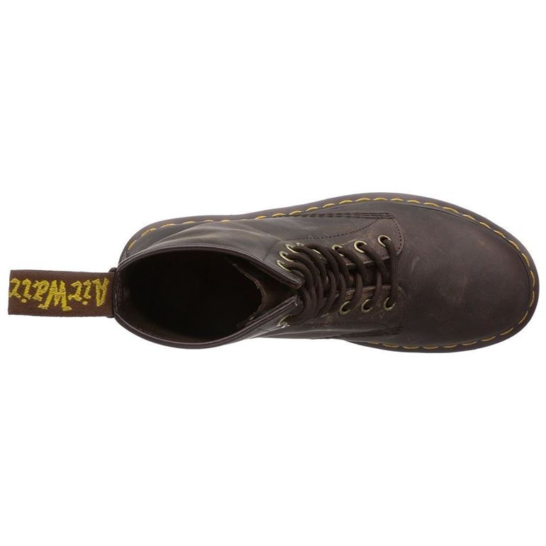 Dr martens femme 1460 marron1367404_6 sur voshoes.com