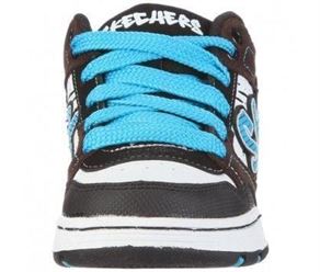 Skechers fille baskets montantes skechers 91844 asher noir1368501_3 sur voshoes.com