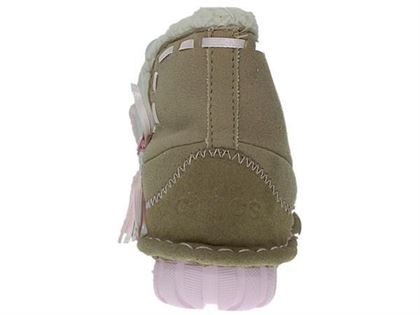 Crocs fille crocs, bottines fille beige et rose brun1370801_3 sur voshoes.com