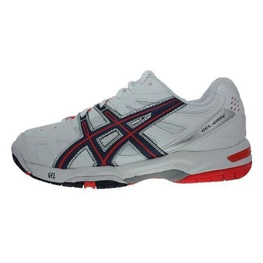 Asics femme gel game 4 blanc1373201_3 sur voshoes.com