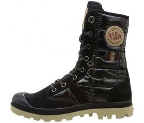 Palladium fille bottes palladium baggy exp teflon f noir, chaussur noir1378501_2 sur voshoes.com