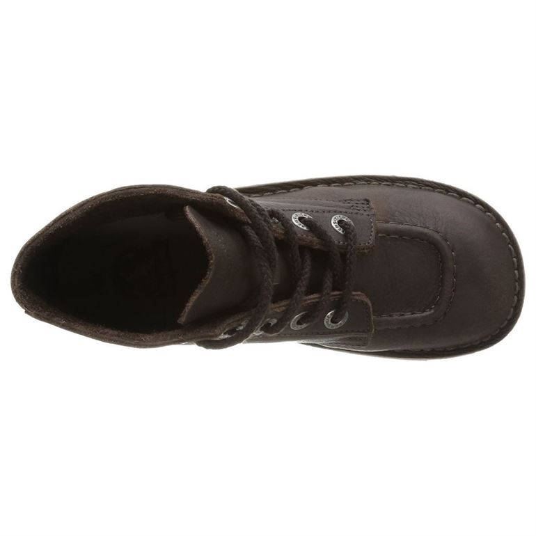 Kickers femme kick col marron1379301_5 sur voshoes.com