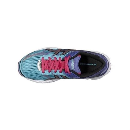 Asics garcon gel cumulus 16 gs bleu1380101_3 sur voshoes.com