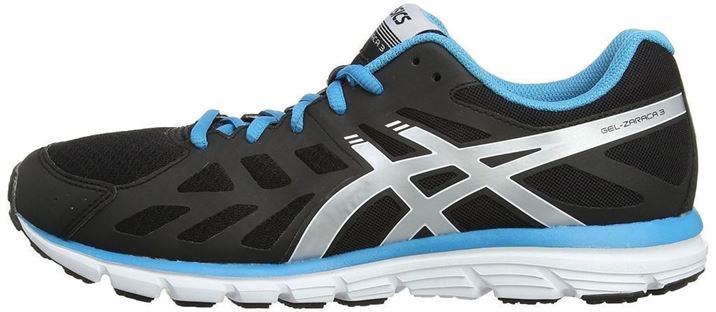 Asics homme gel zaraca 3 noir1383103_3 sur voshoes.com