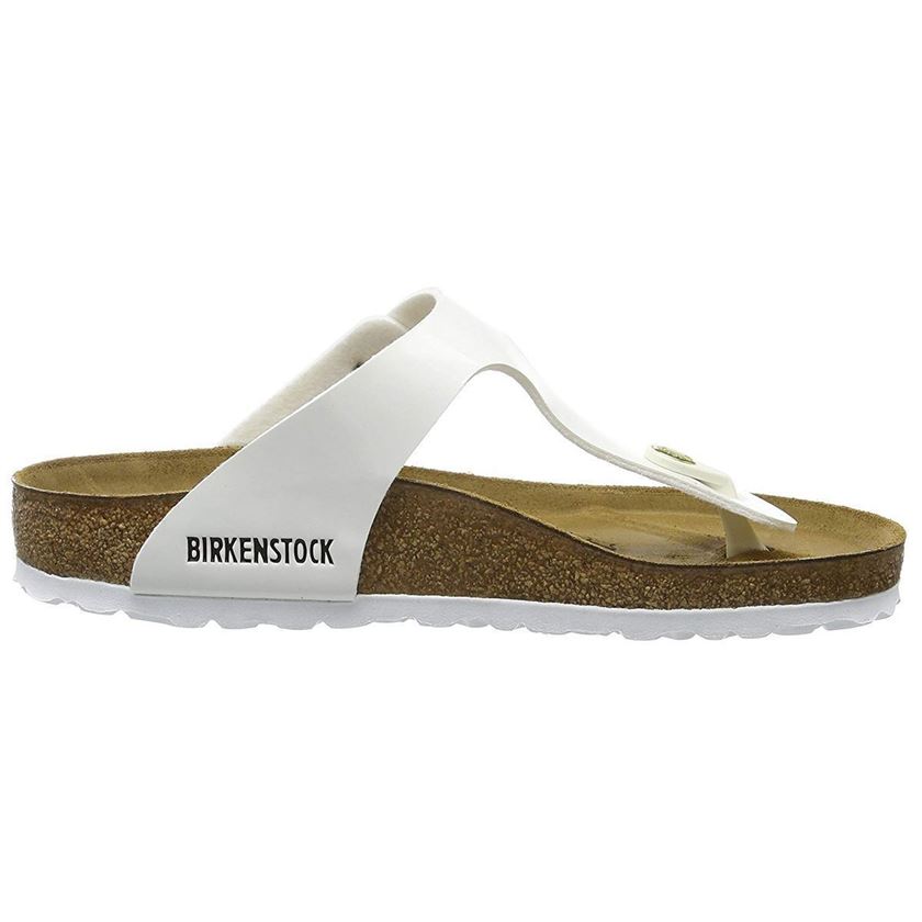 femme Birkenstock femme gizeh blanc