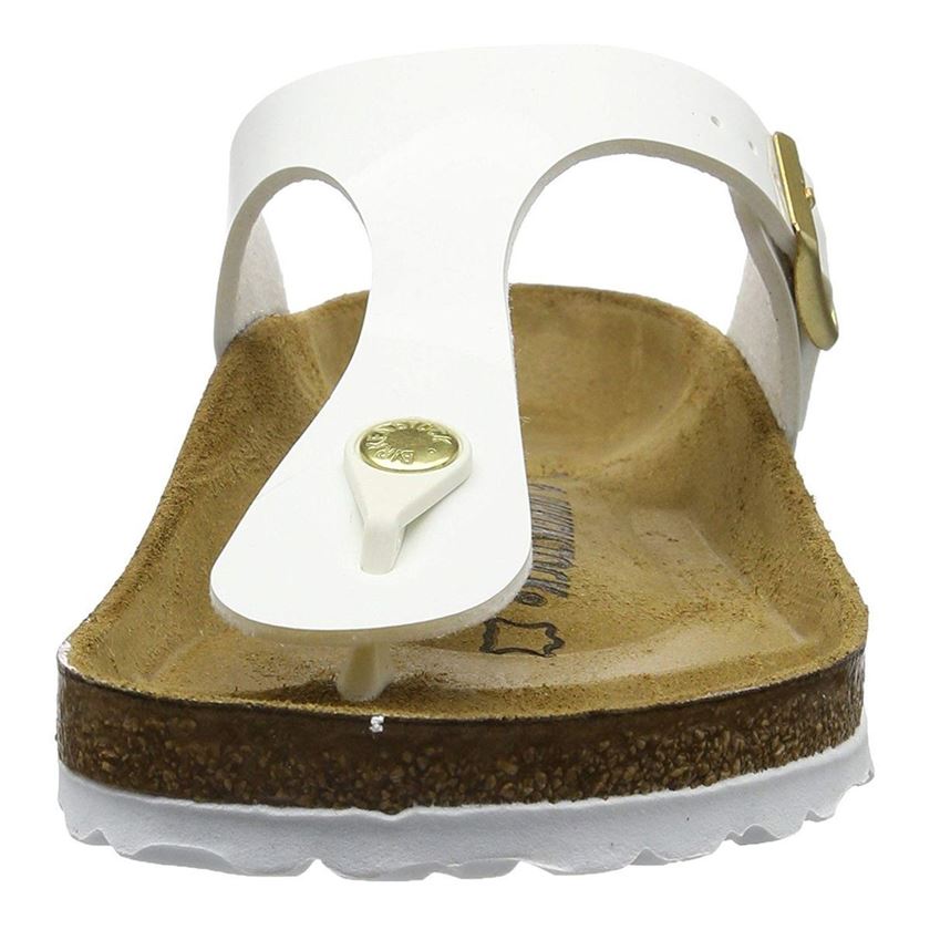 Birkenstock femme gizeh blanc1385701_4 sur voshoes.com