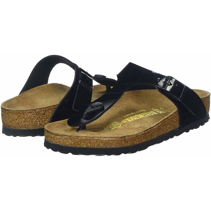 Birkenstock femme gizeh noir1385704_4 sur voshoes.com