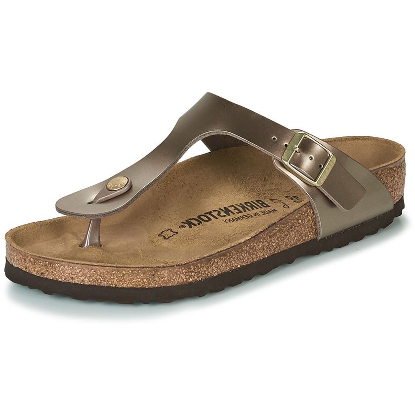 Birkenstock femme gizeh taupe1385705_2 sur voshoes.com