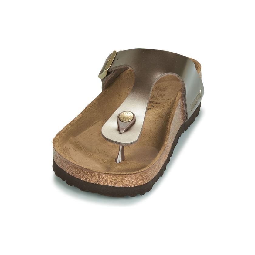 Birkenstock femme gizeh beige1385705_4 sur voshoes.com