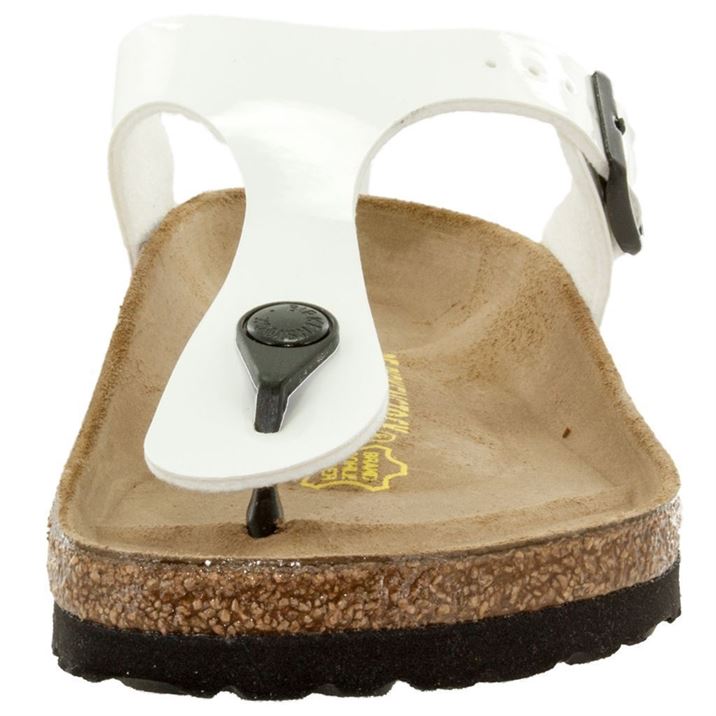 Birkenstock femme gizeh blanc1385708_4 sur voshoes.com
