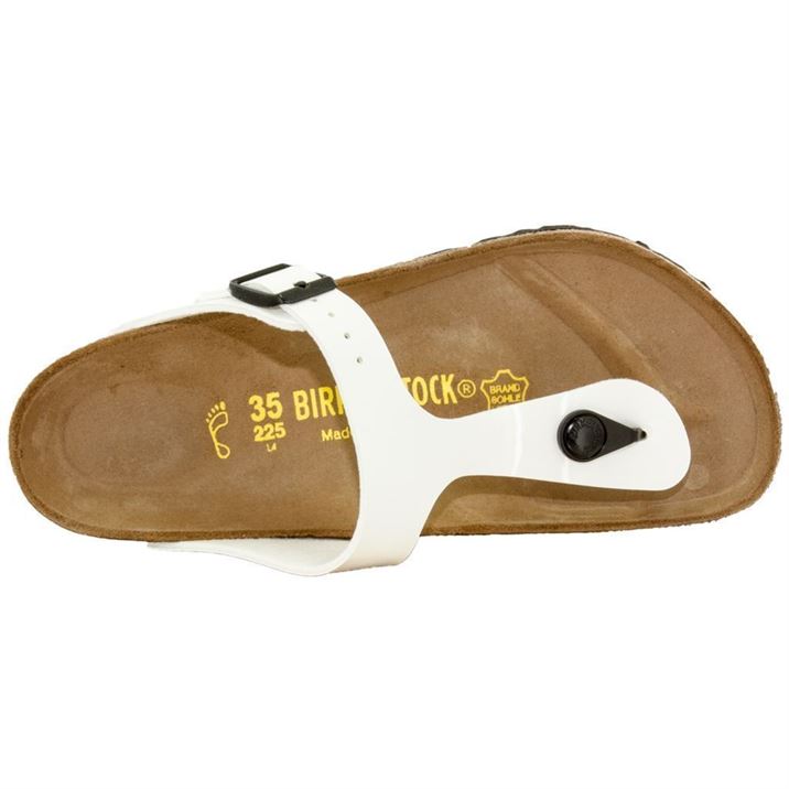 Birkenstock femme gizeh blanc1385708_6 sur voshoes.com