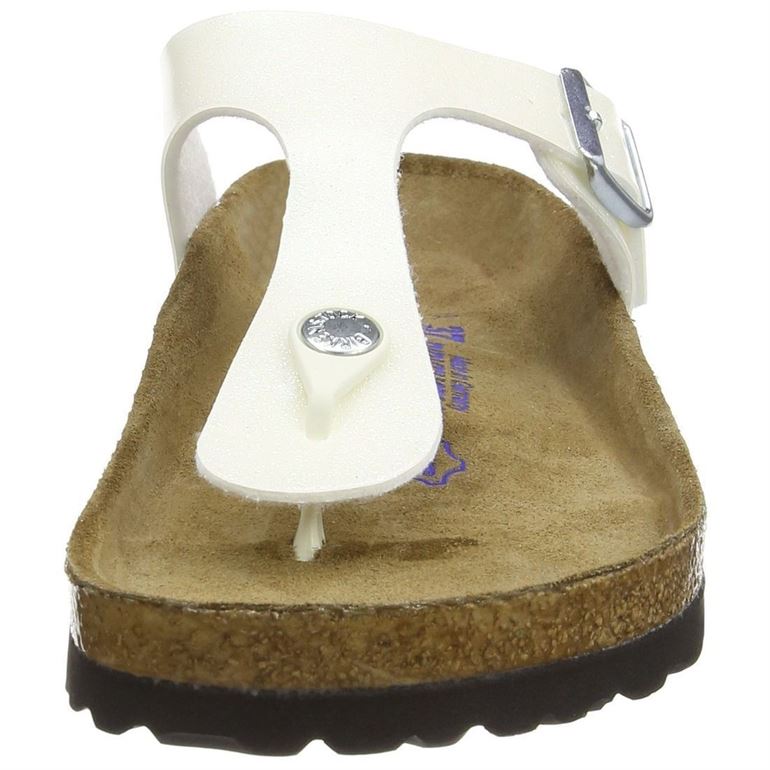 Birkenstock femme gizeh blanc1385709_3 sur voshoes.com