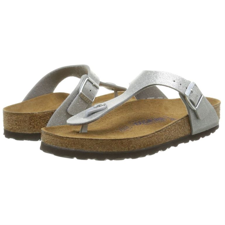 Birkenstock femme gizeh gris1385710_3 sur voshoes.com