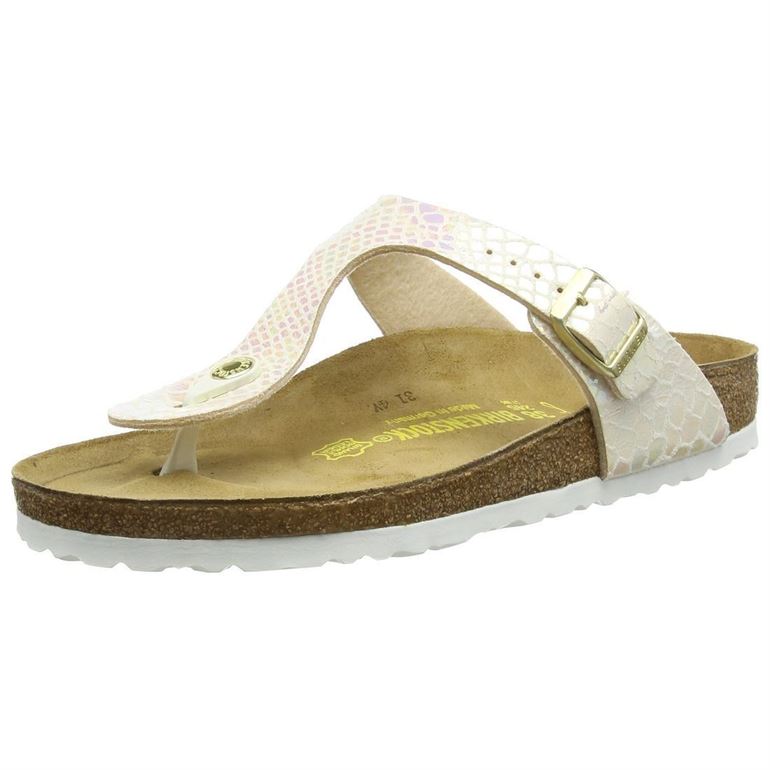 Birkenstock femme gizeh beige1385711_2 sur voshoes.com