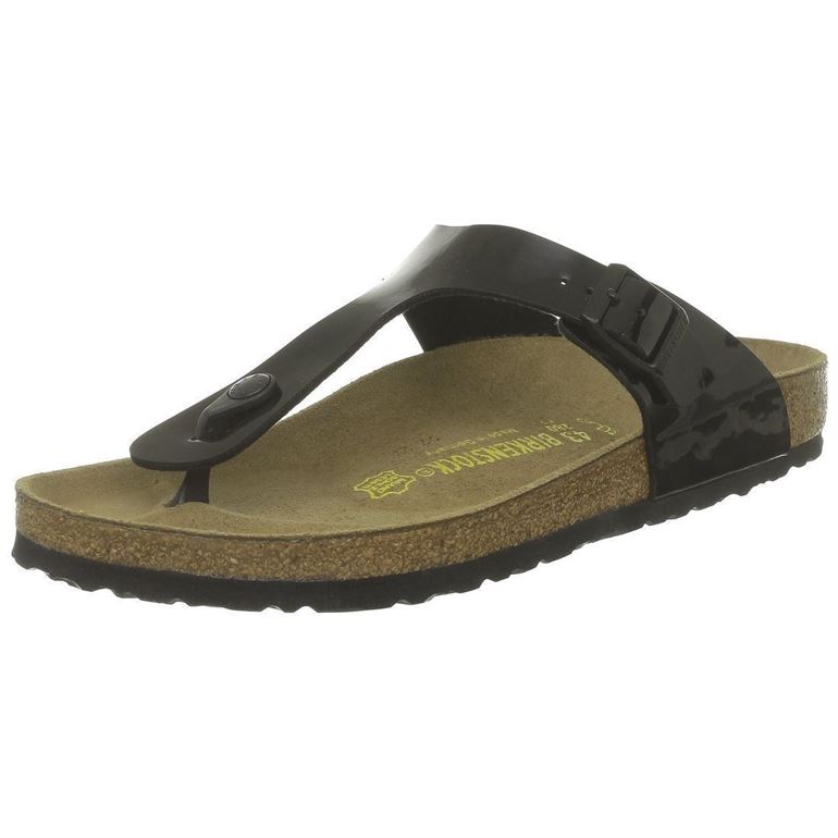 Birkenstock femme gizeh noir1385713_2 sur voshoes.com