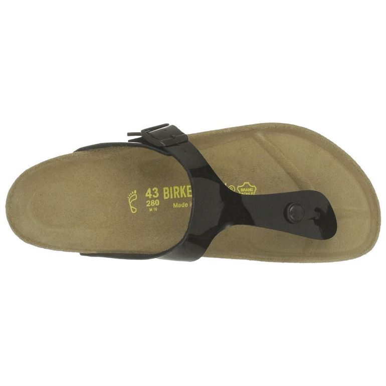 Birkenstock femme gizeh noir1385713_3 sur voshoes.com