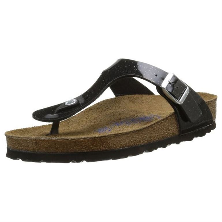 Birkenstock femme gizeh noir1385714_2 sur voshoes.com