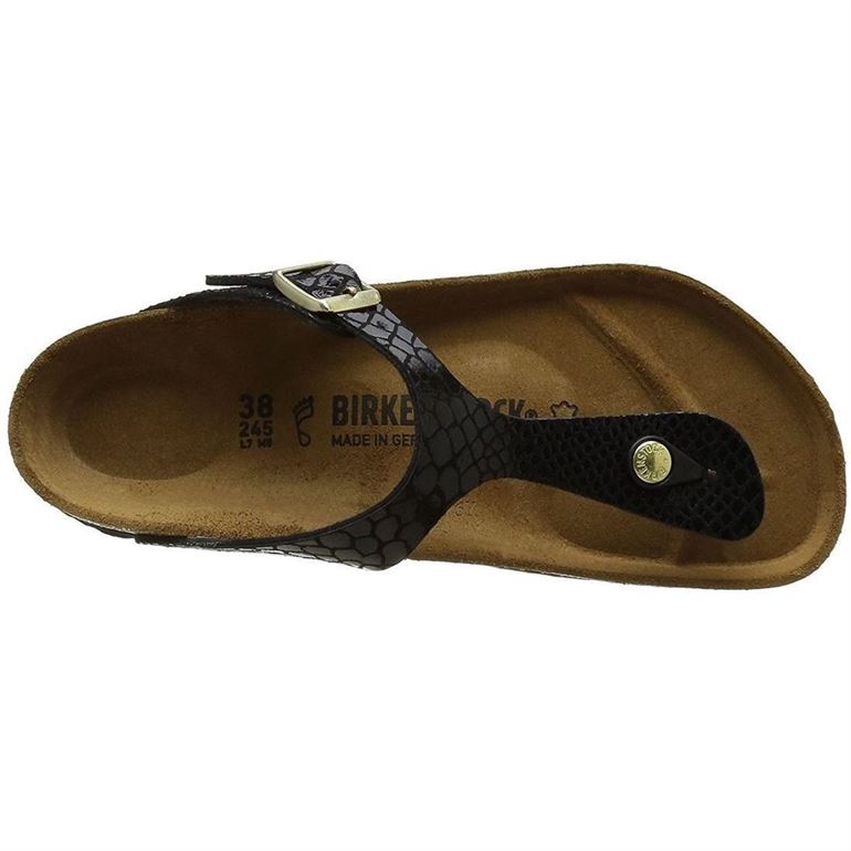 Birkenstock femme gizeh noir1385716_3 sur voshoes.com