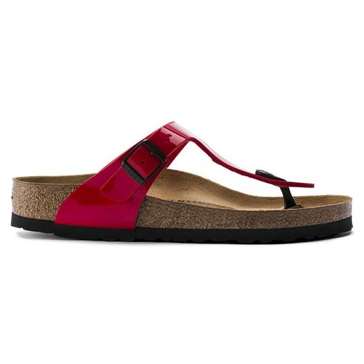 femme Birkenstock femme gizeh rouge