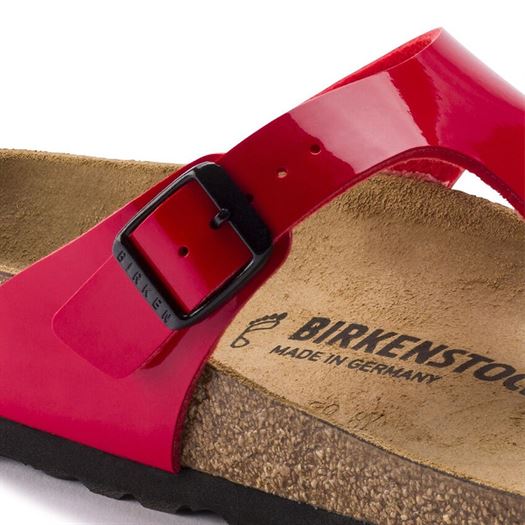 Birkenstock femme gizeh rouge1385717_5 sur voshoes.com