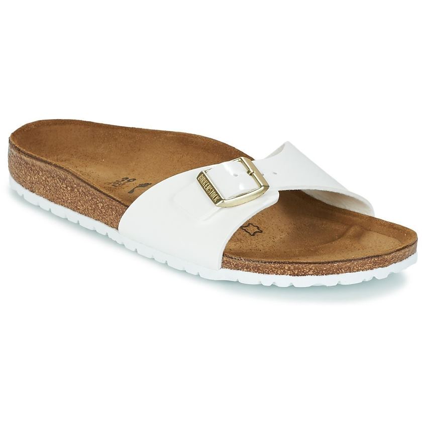 Birkenstock femme madrid blanc1385801_3 sur voshoes.com