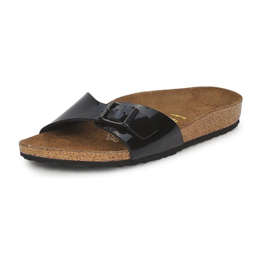 Birkenstock femme madrid noir1385804_2 sur voshoes.com