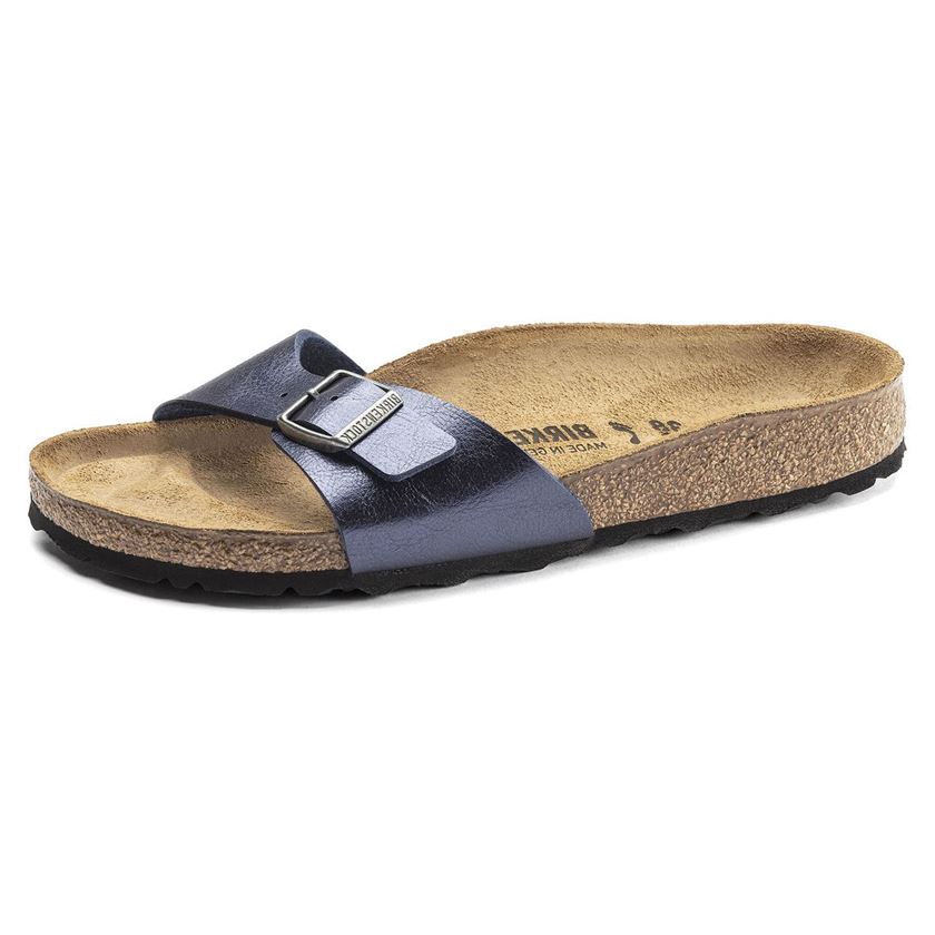 Birkenstock femme madrid bleu1385808_2 sur voshoes.com