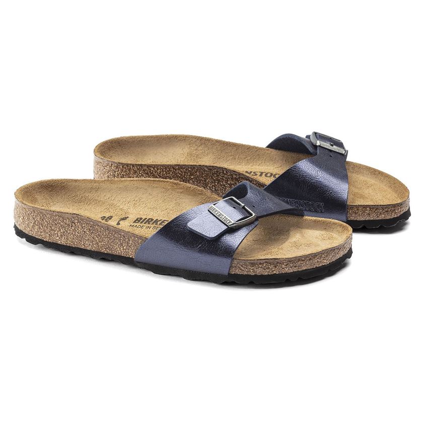 Birkenstock femme madrid bleu1385808_5 sur voshoes.com