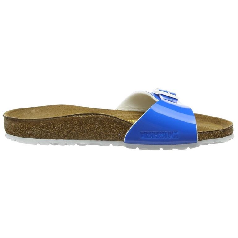 femme Birkenstock femme madrid bleu