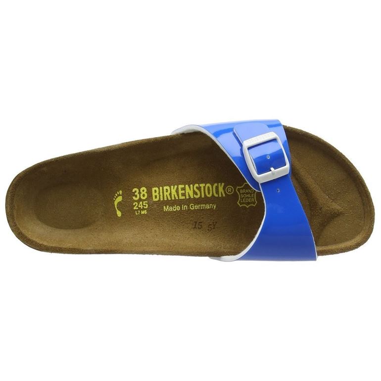 Birkenstock femme madrid bleu1385812_3 sur voshoes.com